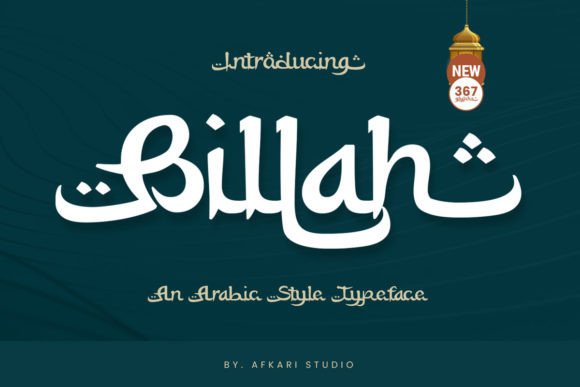 Billah: An Arabic-Style Typeface for Global Branding