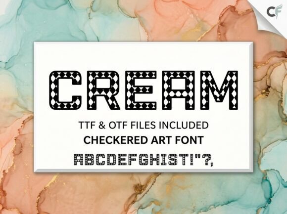 Cream: The Bold Typeface with a Mod-and-Meticulous Soul