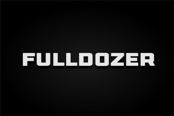 Fulldozer: The Bold Typeface That Demands Attention