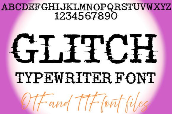 Glitch Typewriter: The Corrupted Font for Modern Storytelling