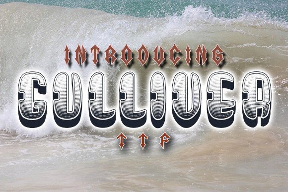 Gulliver: The 3D Typeface That Brings Bold Dimension to Your Work