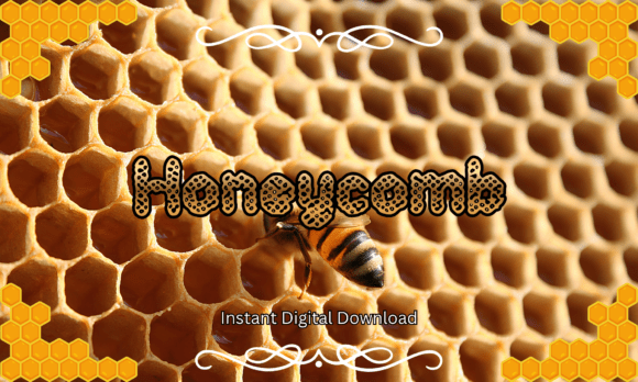 Honeycomb Font: A Sweet Buzz for Your Creative Toolbox
