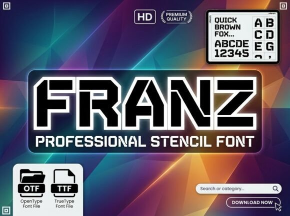 Industrial Strength Typography: The Power of Franz