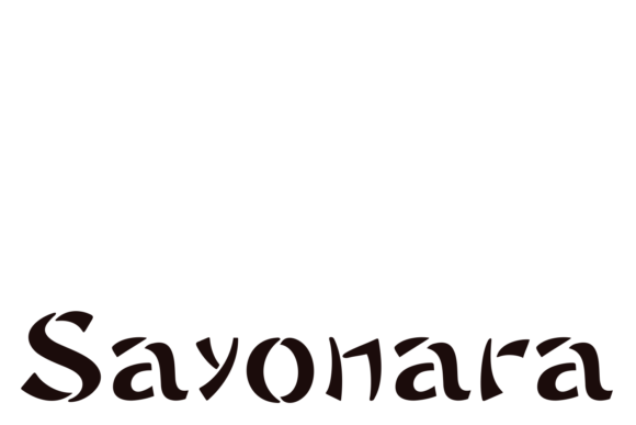 Sayonara Family: A Font Collection That Tells a Story