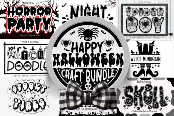 Spooktacular Designs: The Happy Halloween Craft Bundle