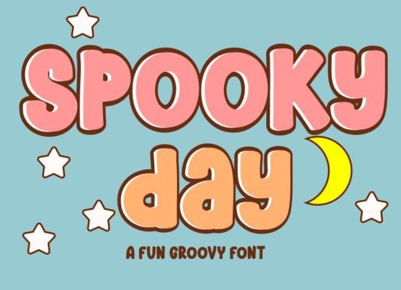 Spooky Day: A Groovy Typeface for Playful Branding