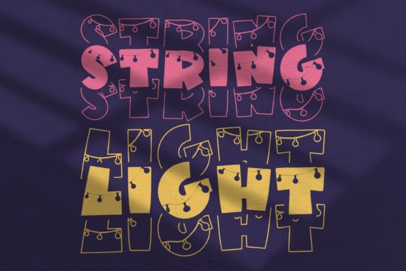 String Light: The Font That Brings Warmth to Your Brand