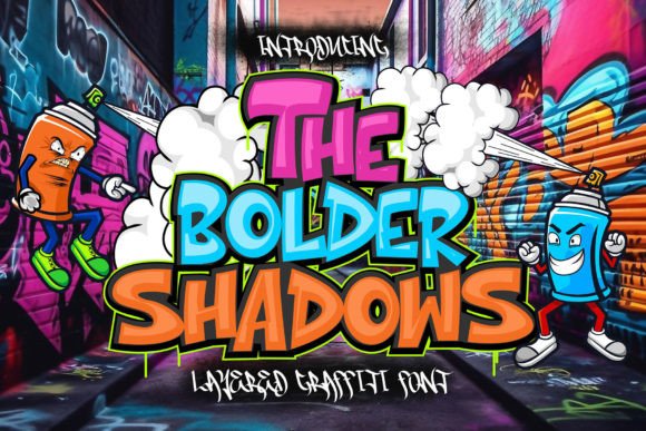 The Bolder Shadow: A Font with Street-Level Attitude