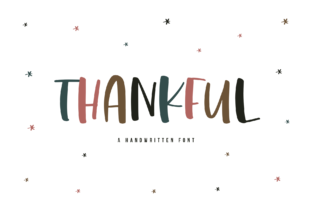 Why the Thankful Font Feels Like a Warm Hug for Your Designs